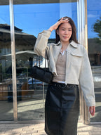 26SS Suede Just Fit Jacket