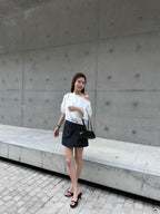 Puffy Style Cropped T Top