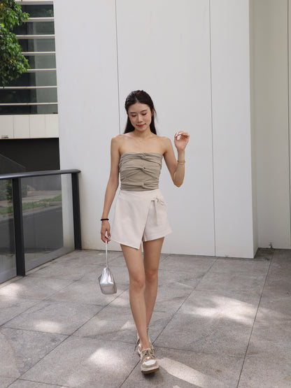 3 Knot Cotton Tube Top