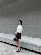 Striped Linen Skirt