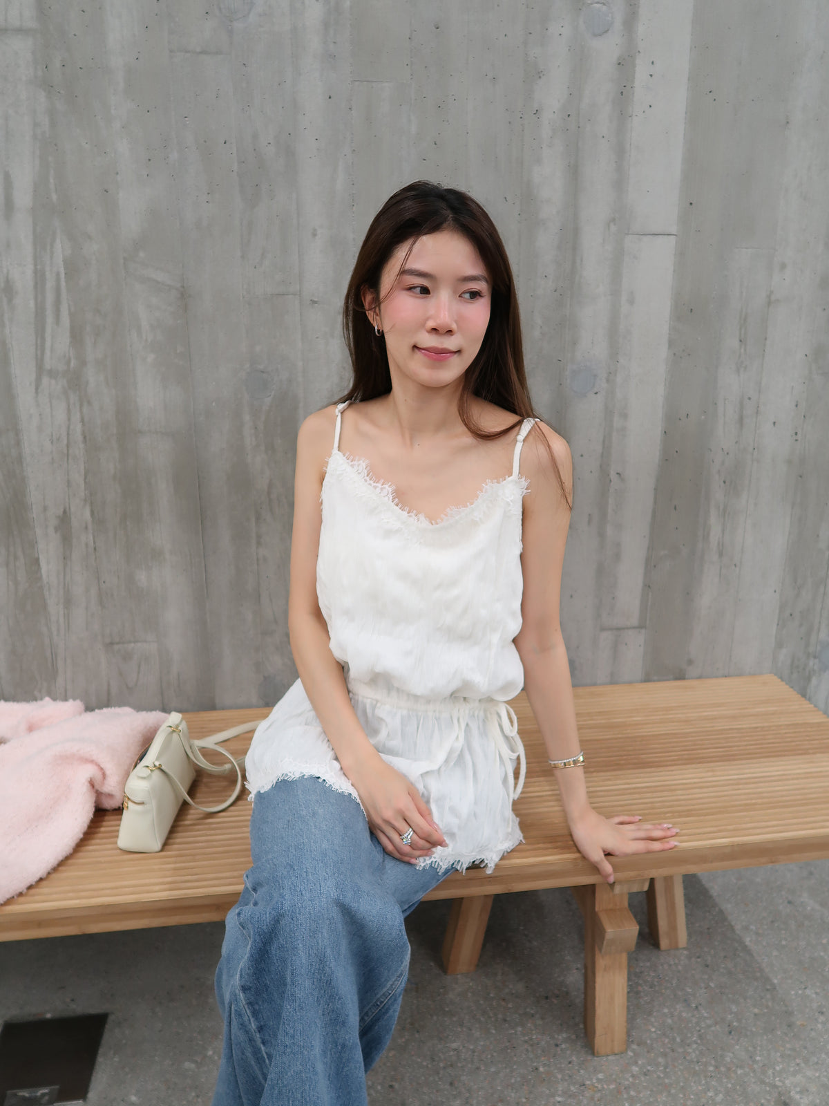 Paper Lace Tank Top
