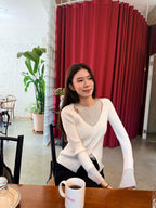 Double layered knitted Top