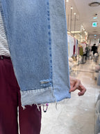 No. 376 Mixed Lined Denim Jeans