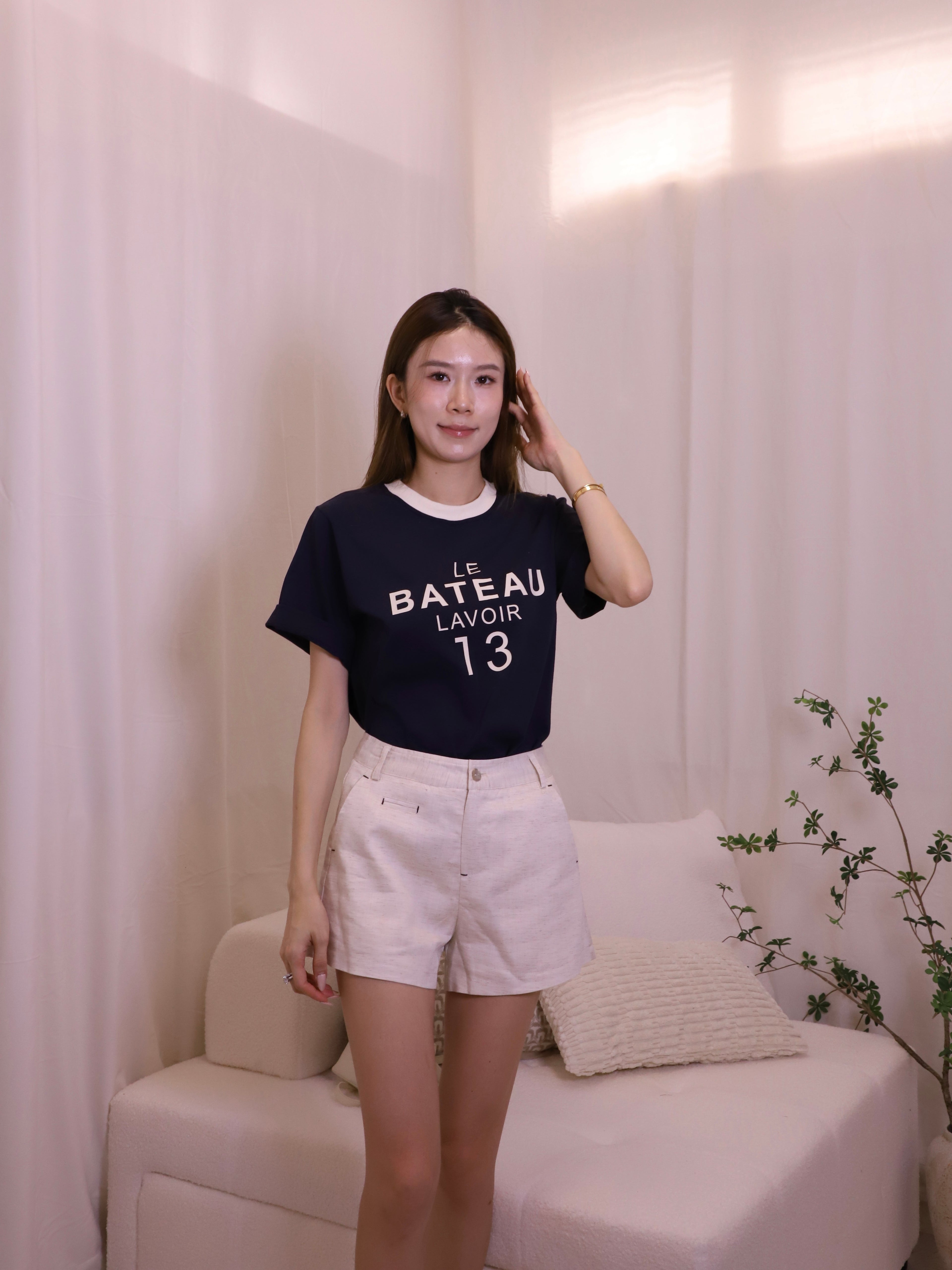 Bateau Cotton T Top