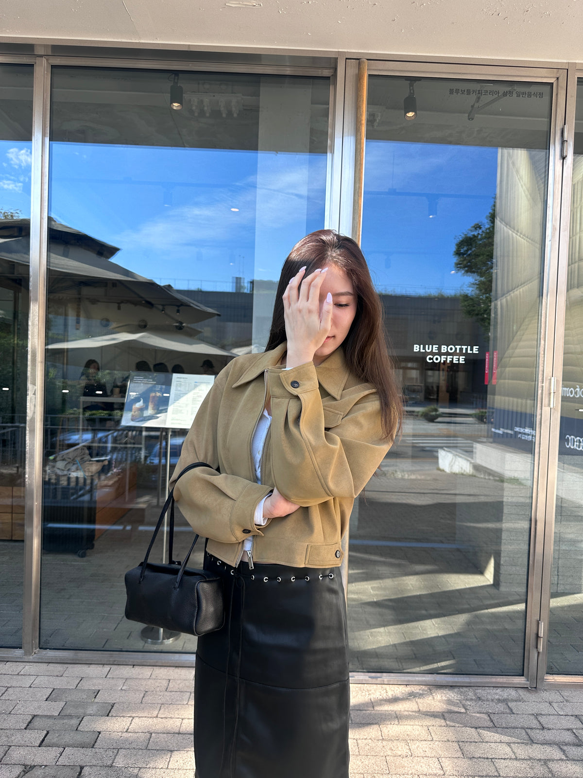 26SS Suede Just Fit Jacket