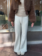 Cotton Flare Pants （有毛底）