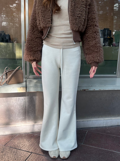 Cotton Flare Pants （有毛底）