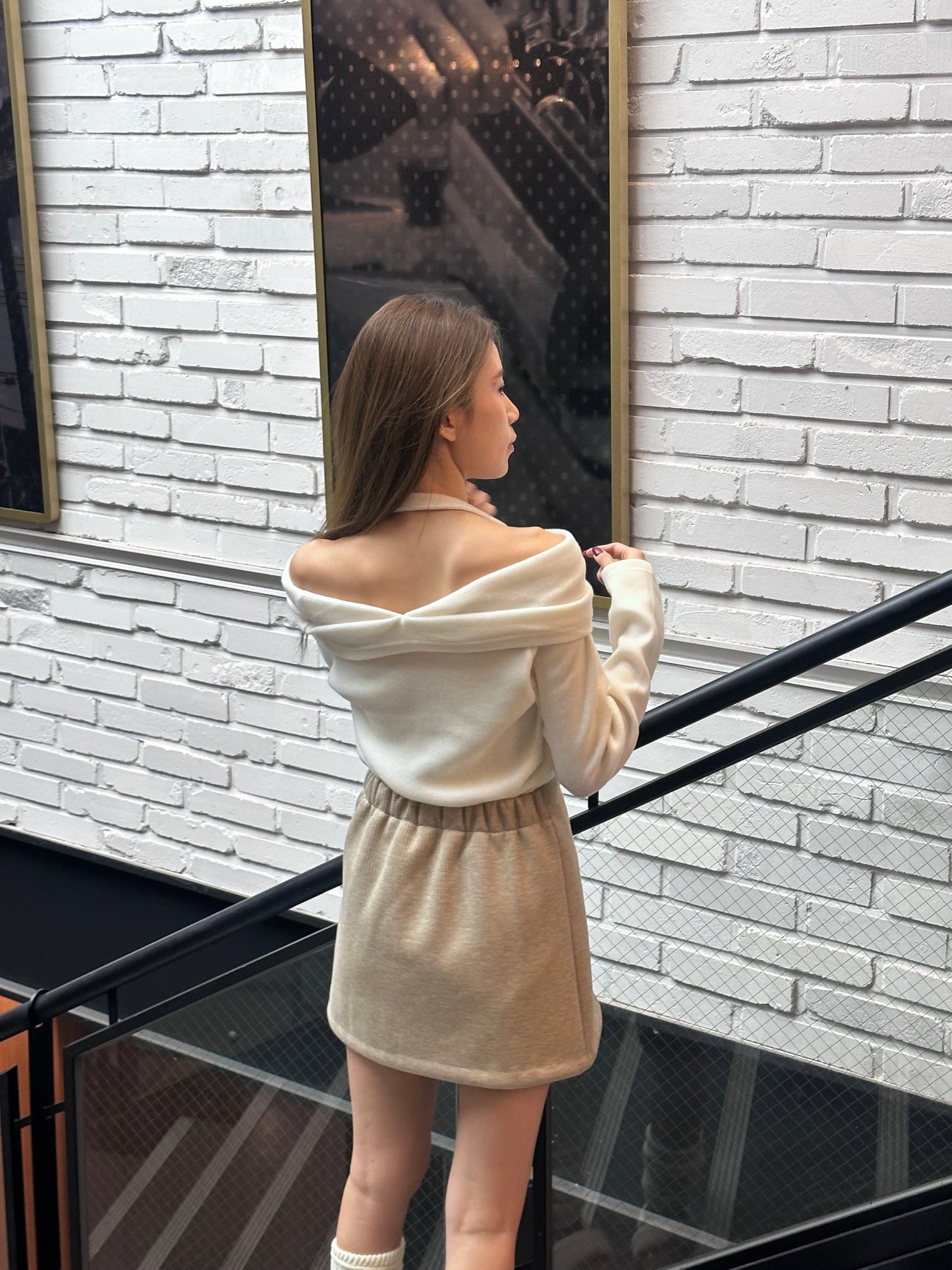 Cotton Wool Flexible Skirt