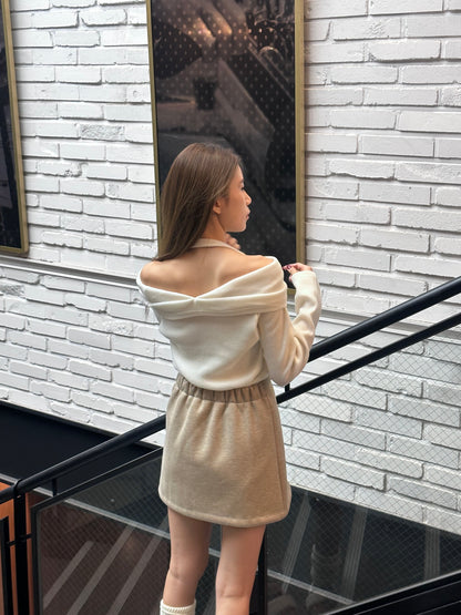 Cotton Wool Flexible Skirt