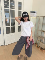 Cotton Outlined  T Top