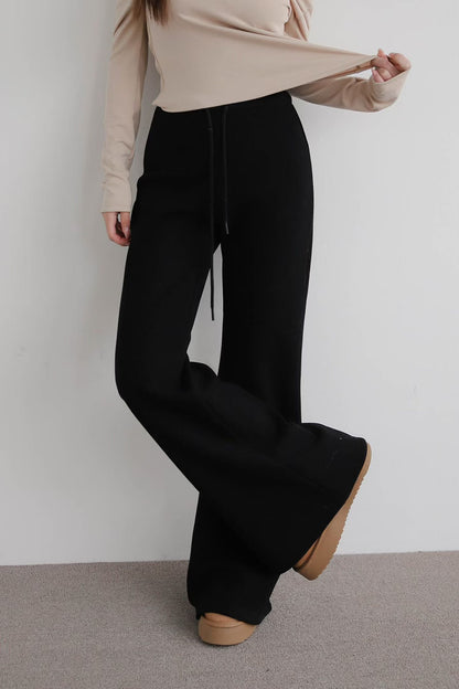 Cotton Flare Pants （有毛底）