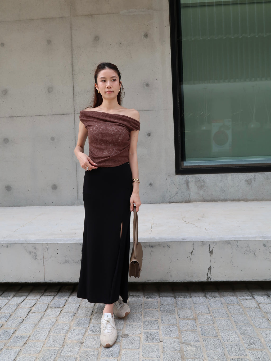 Mermaid Cotton Flare Skirt