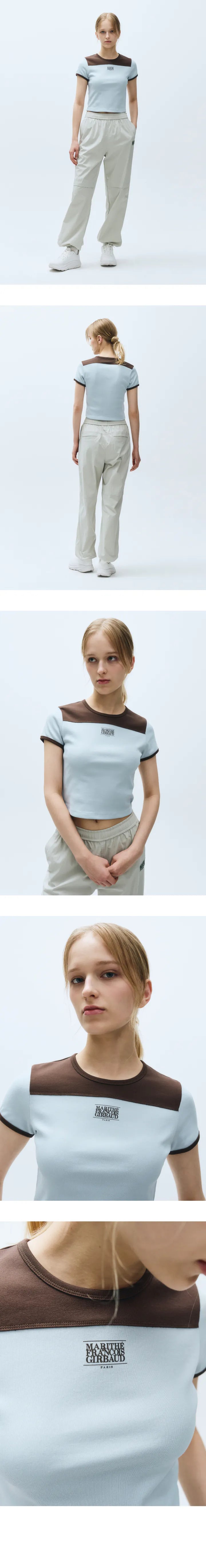 MARITHE FRANCOIS GIRBAUD - MOUVEMENT W SLIM RINGER TEE [2 colors]