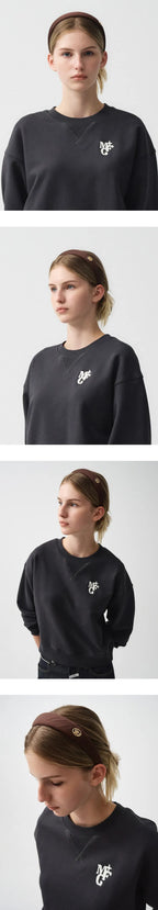 MARITHE FRANCOIS GIRBAUD - CIRCLE LOGO SATIN HAIR BAND [5 colors]