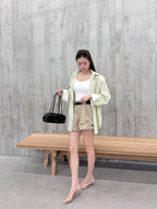 Summer Button Shorts (without belt)