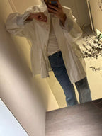 Mix Shirt Layered Trench Coat