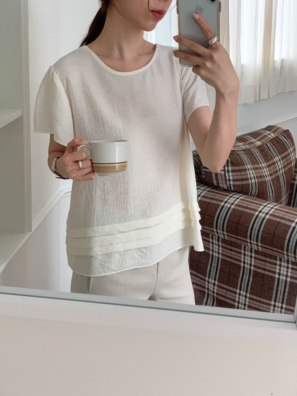 Tied Both Ways Shirt Top