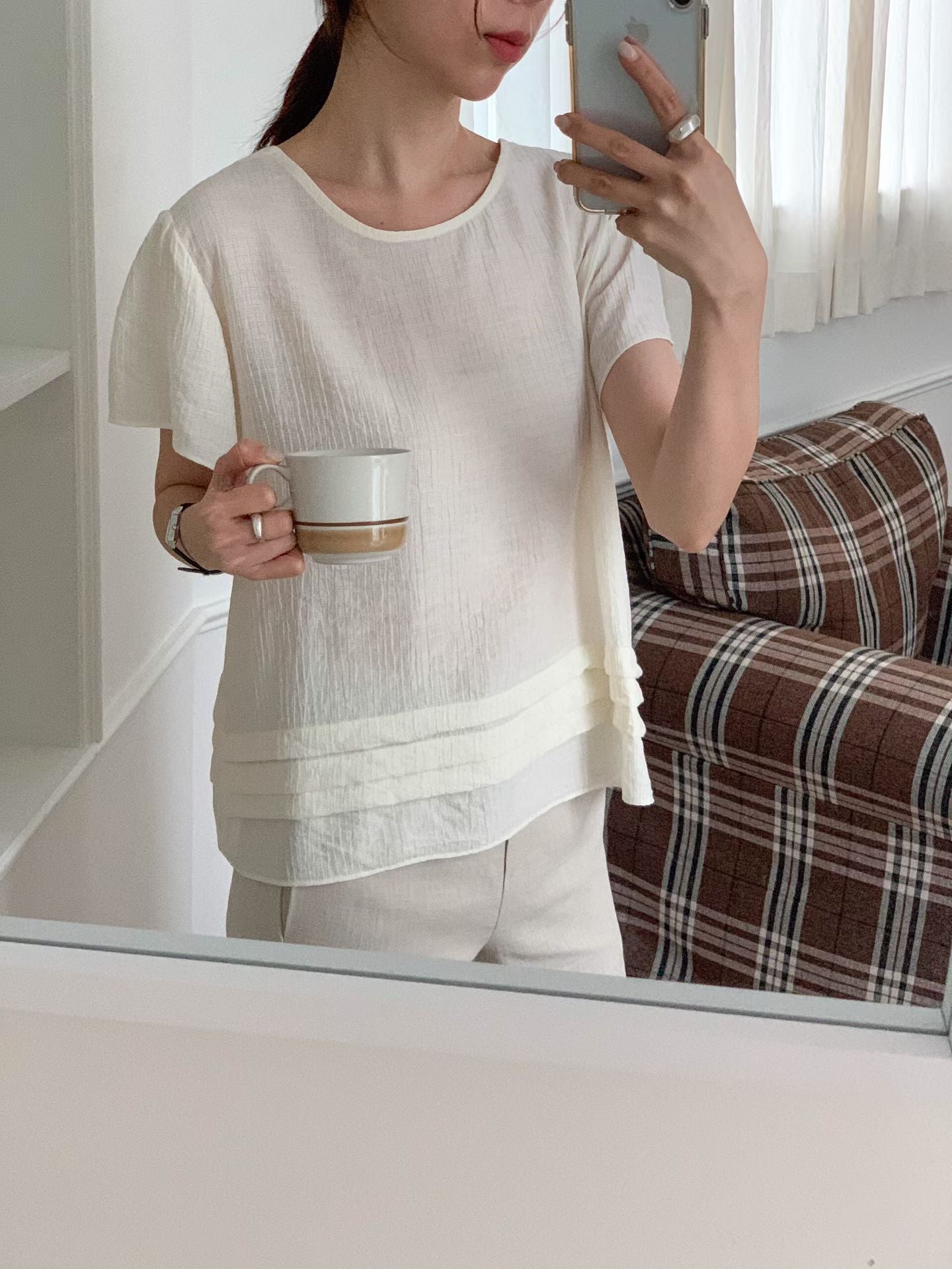 Tied Both Ways Shirt Top