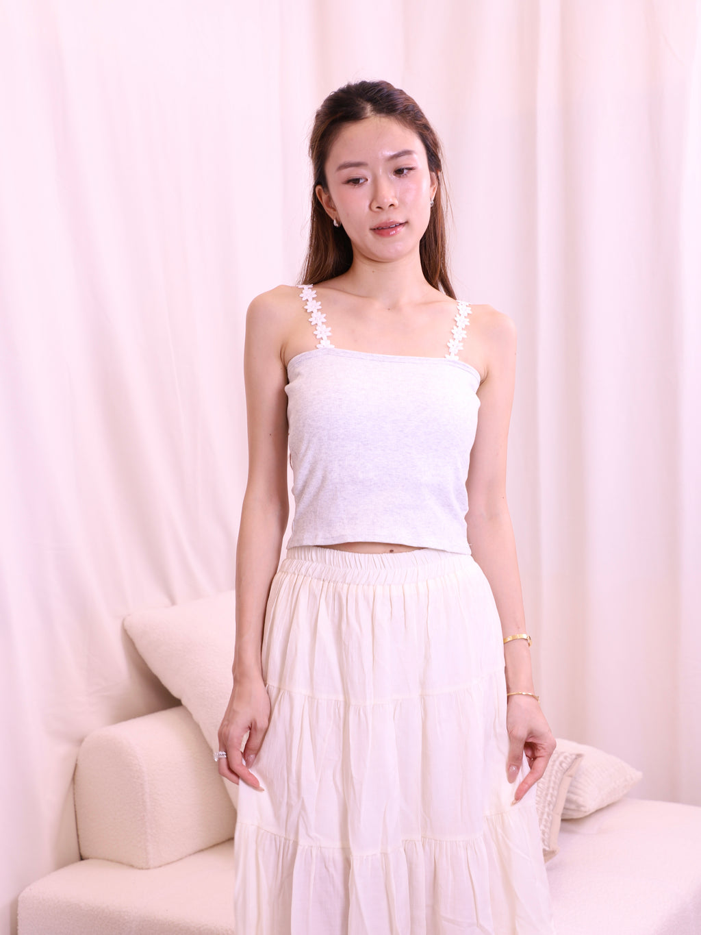 Summer Beach Maxi Cupcake Skirt