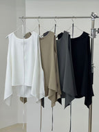 Flyer Chiffon Tank Top with belt