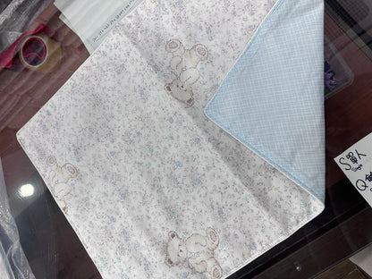 韓國天絲棉被大熊仔花花款