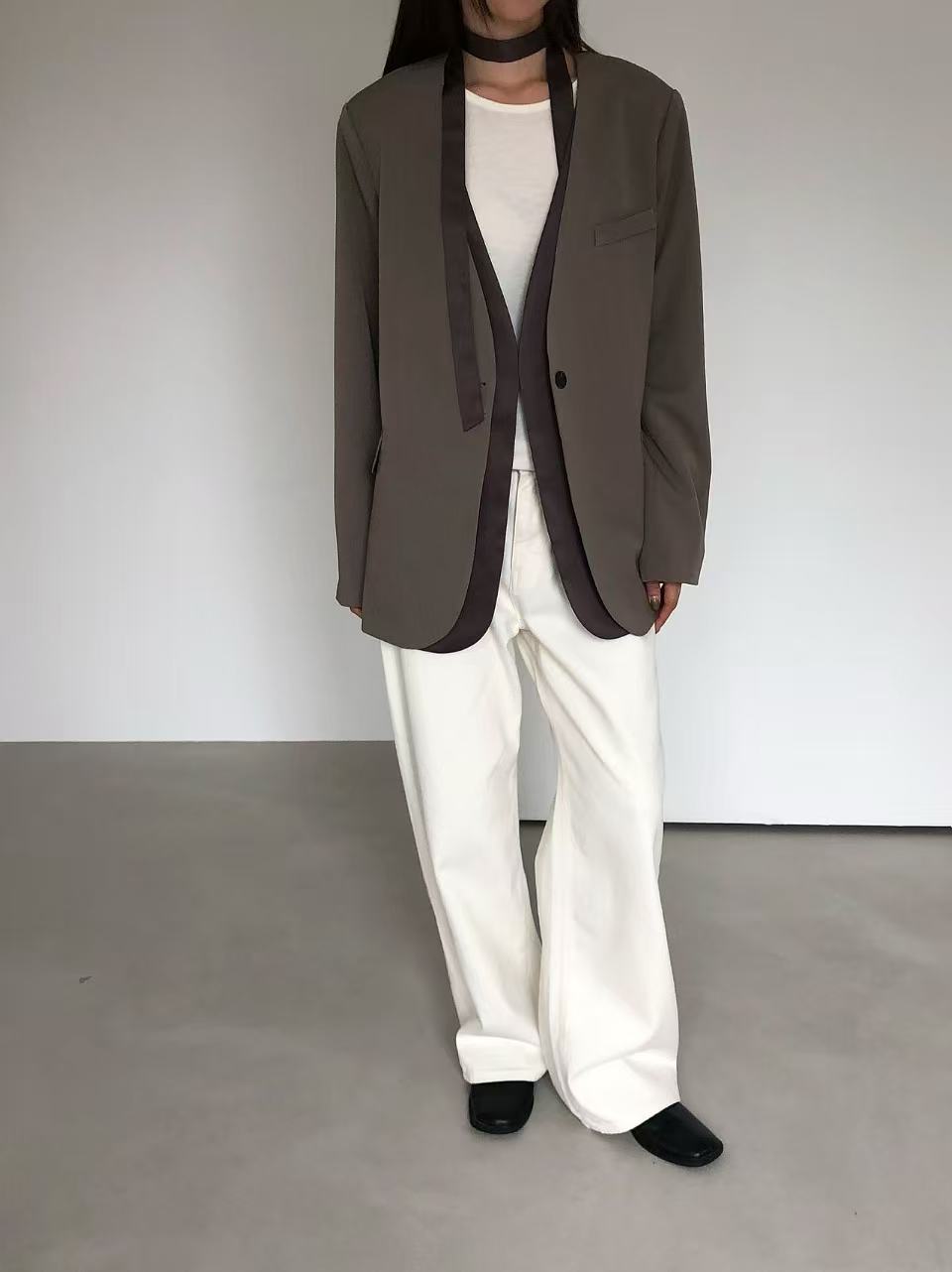 Layered Look Blazer