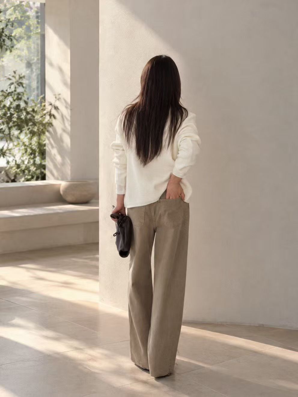 Straight Leg Pants