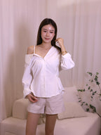 One Side Tied Both Side Shirt