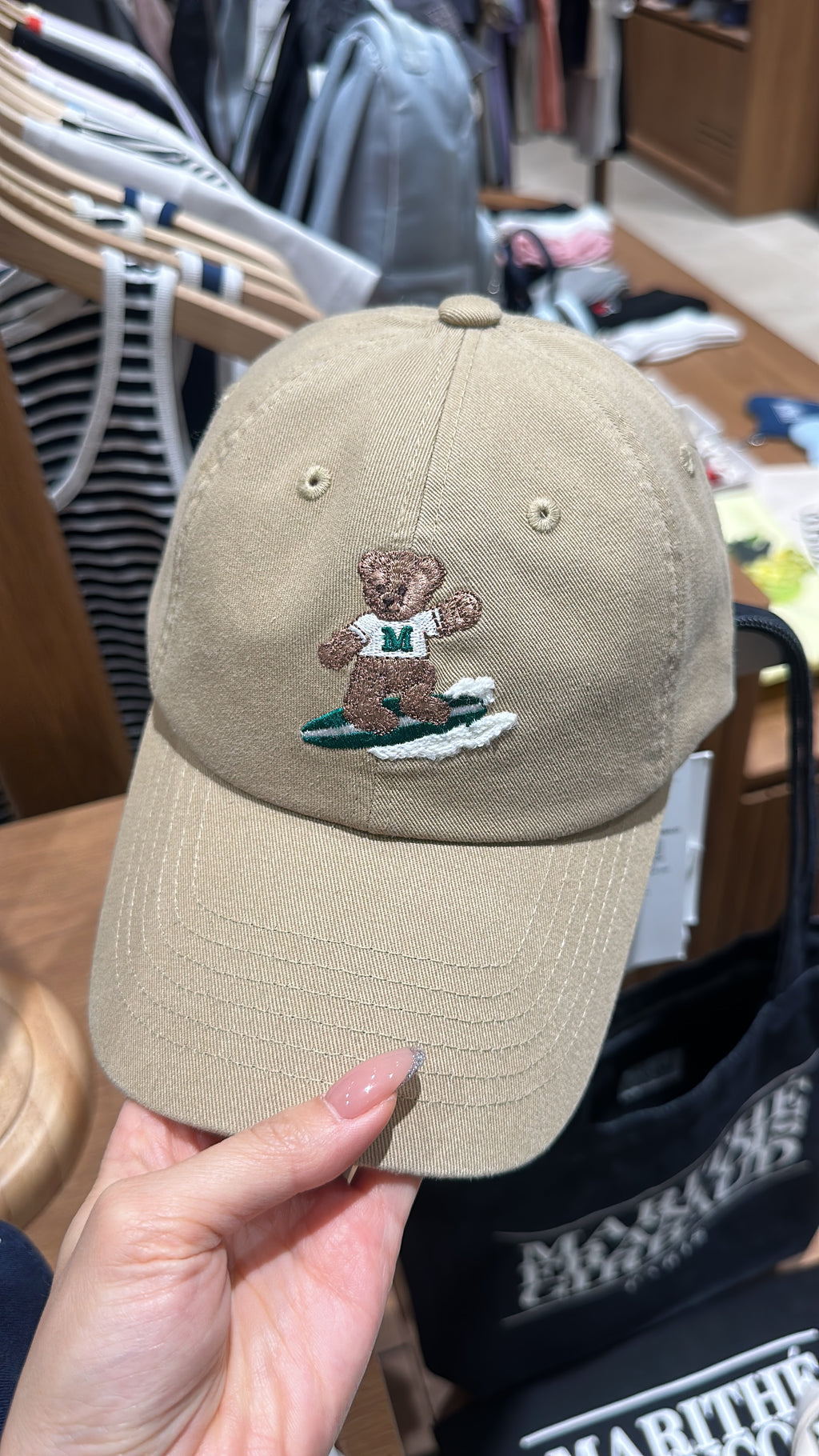 MARITHE FRANCOIS GIRBAUD - SURFING DOODLE BEAR CAP [3 colors]