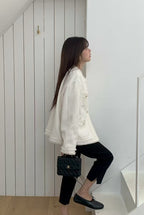 Fringe Tweed Jacket
