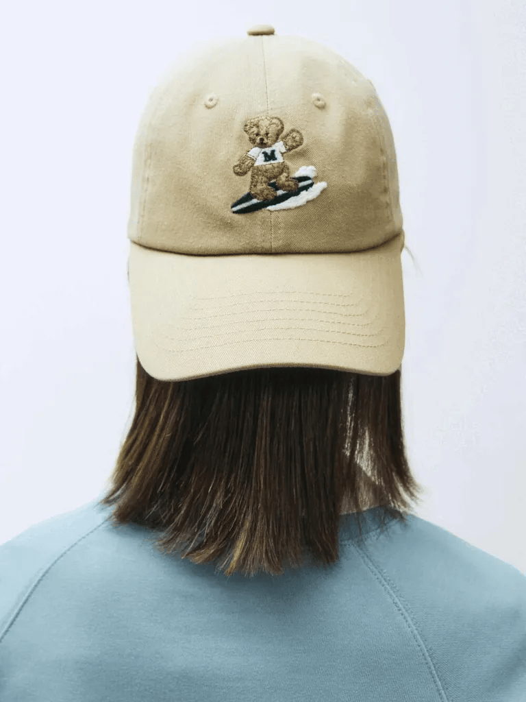 Marithe☆SURFING DOODLE BEAR CAP (3color) MARITHE FRANCOIS GIRBAUD - SURFING DOODLE BEAR CAP [3 colors