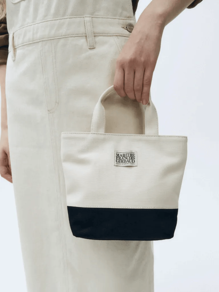 MARITHE FRANCOIS GIRBAUD - CLASSIC LOGO CANVAS TOTE BAG [3 colors]