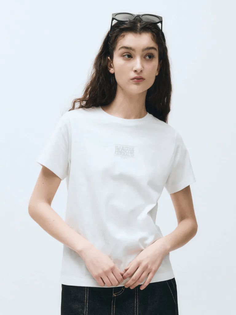 MARITHE FRANCOIS GIRBAUD - W SMALL CLASSIC LOGO TEE [3 colors]