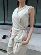 Linen Tank Top & Pants