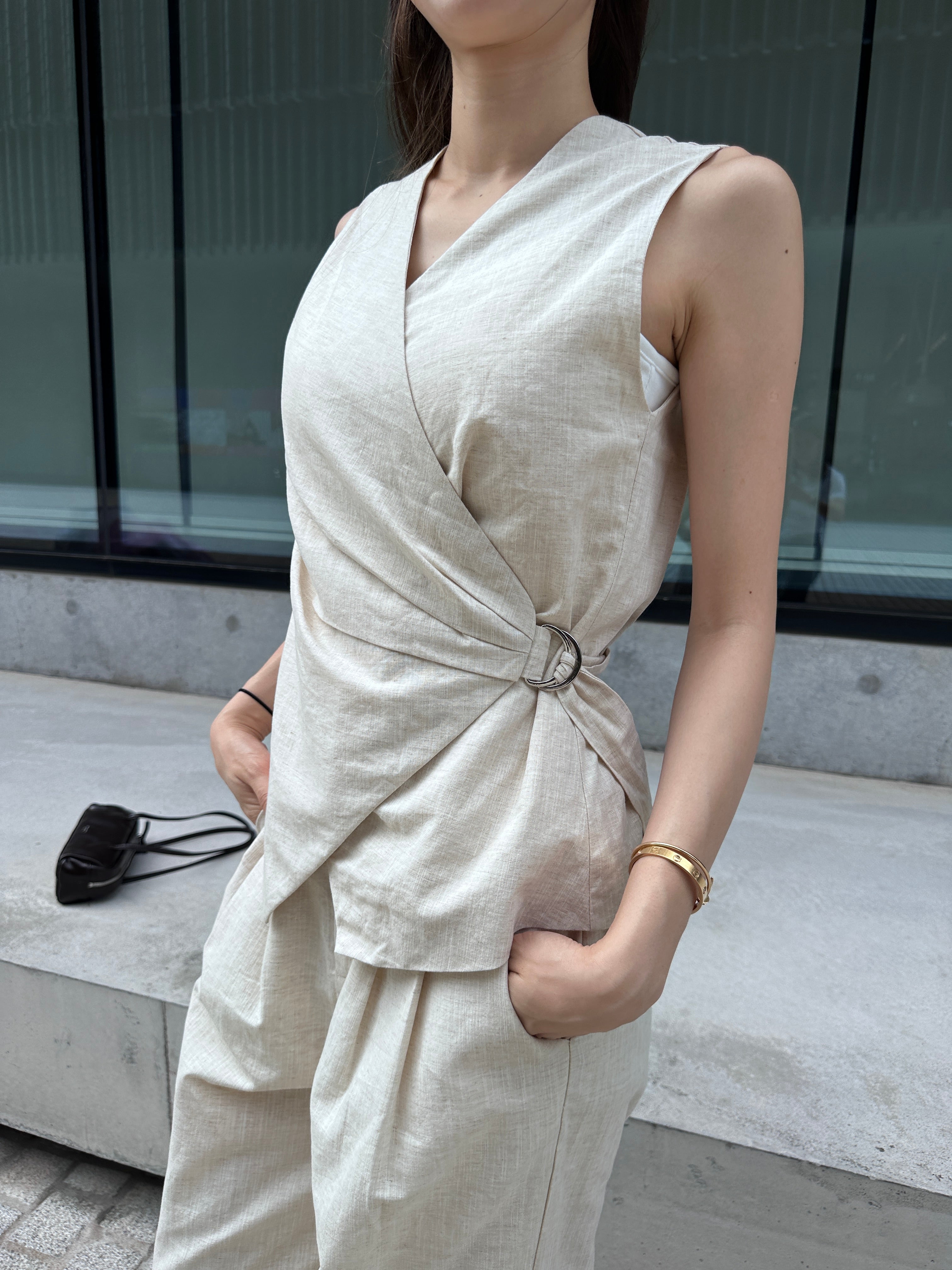 Linen Tank Top & Pants