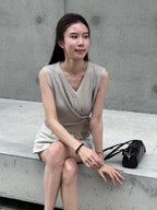 Knitted Buttom Up Vest