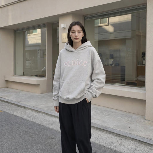 Venice Cotton Fleece Hoodie