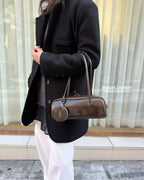 Real Leather Box Bag 亮面牛皮小號 26SS