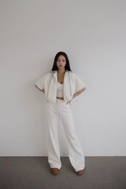 Cotton Flare Pants （有毛底）