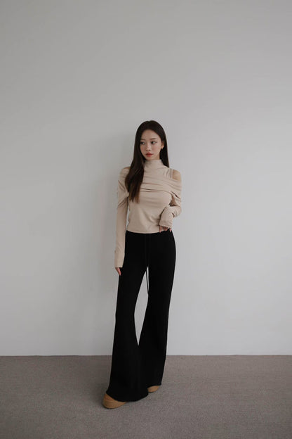Cotton Flare Pants （有毛底）