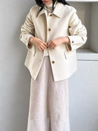 Fur Collar Short Coat