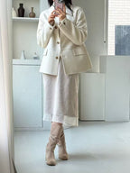Fur Collar Short Coat
