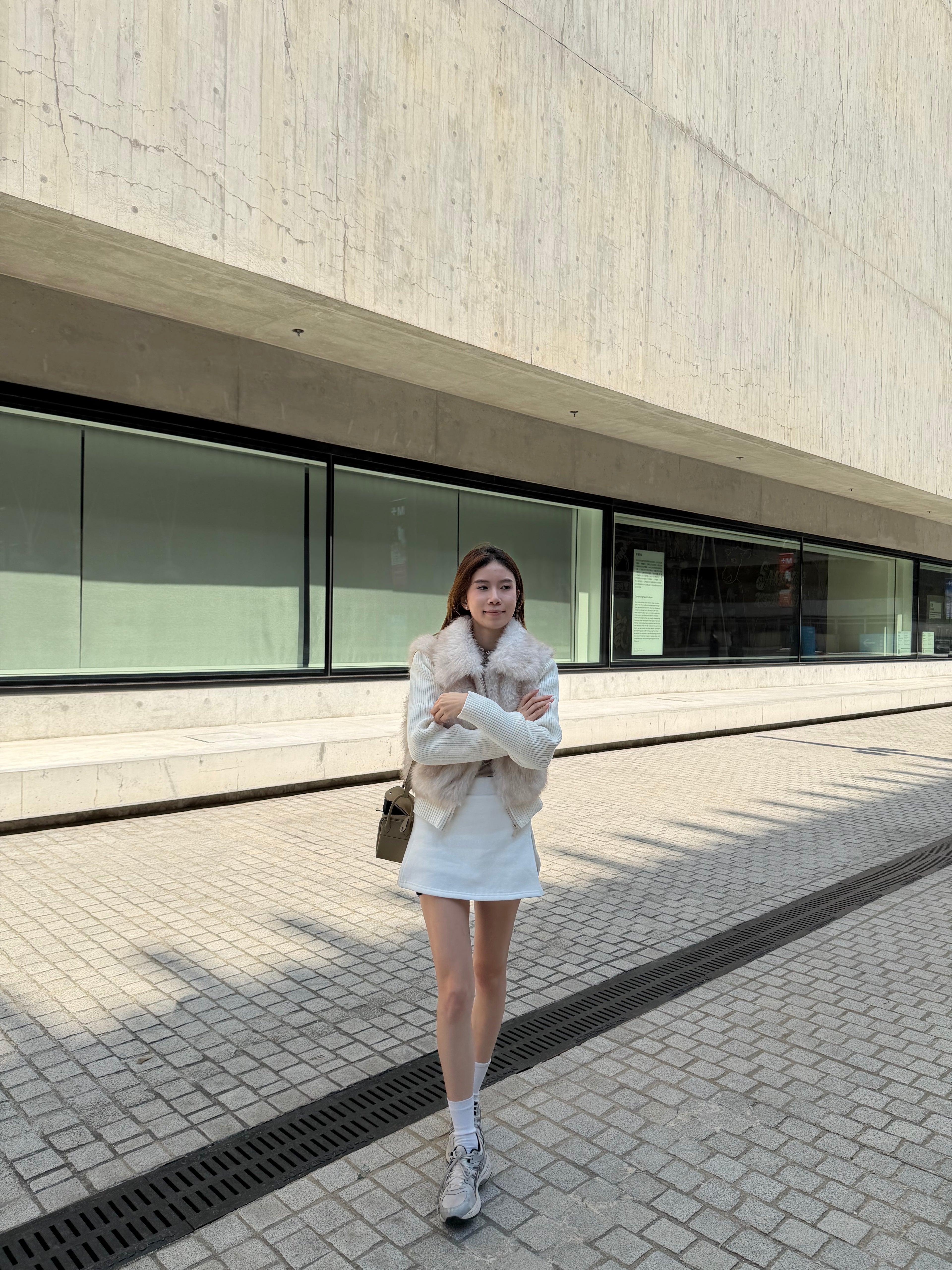 Fluffy Fur Jacket (removable sleeves)