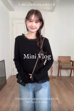 Ruffle Mock Two Top