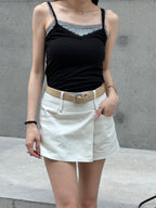 Double Layered Lace Tank Top