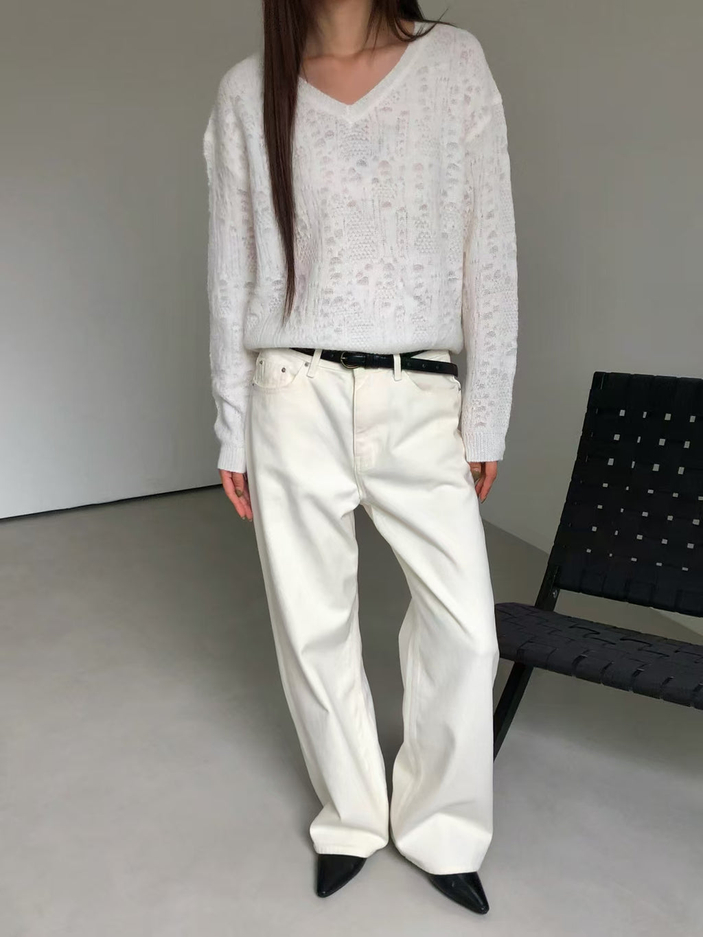 Soft V Neck Jumper