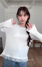 Ruffle Mock Two Top
