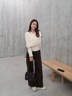 Removable V Neck Sweatshirt