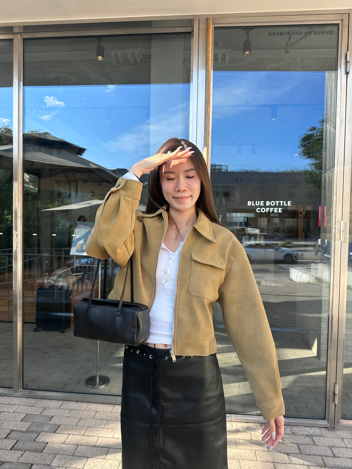 26SS Suede Just Fit Jacket