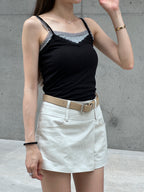 Double Layered Lace Tank Top